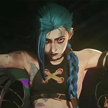 LOL游戏金克斯女头像