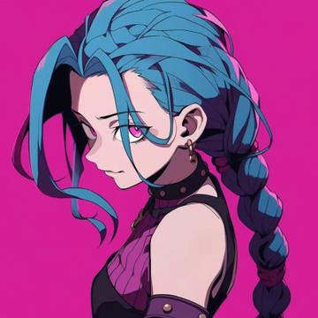 LOL游戏金克斯女头像