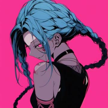 LOL游戏金克斯女头像