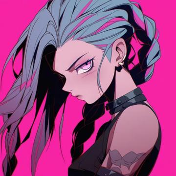 LOL游戏金克斯女头像